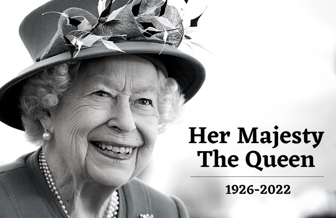 A message about the passing of our Queen